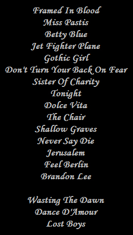 Setlist-69-Eyes-Saarbrcken-16-11-2016