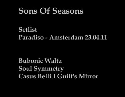 Setlist-Sons-Of-Seasons-23-04-11