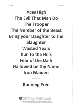 Setlist-Up-The-Irons-St-Vith-14-01-2017-HP