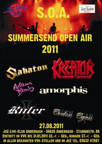 Summers End Open Air 2011 Plakat3